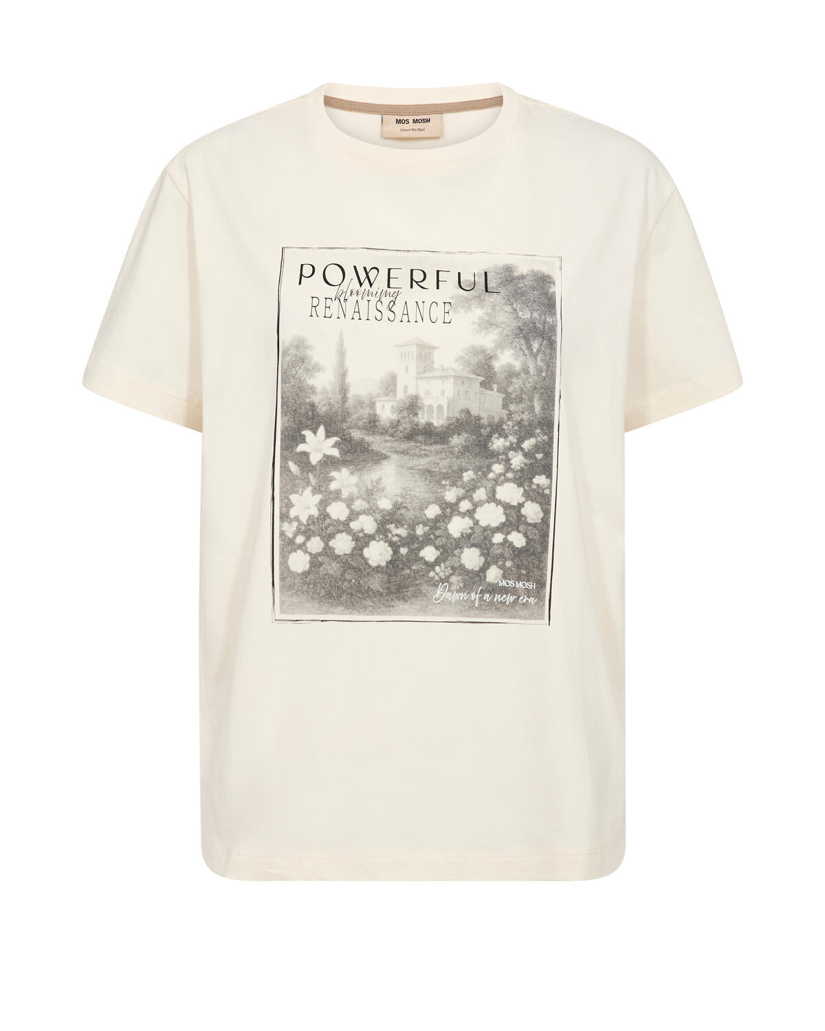 Toni kortærmet t-shirt - Ecru